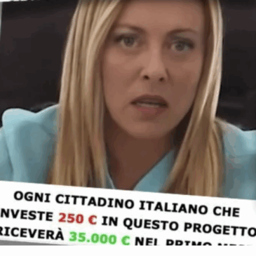 Truffata per un guadagno facile